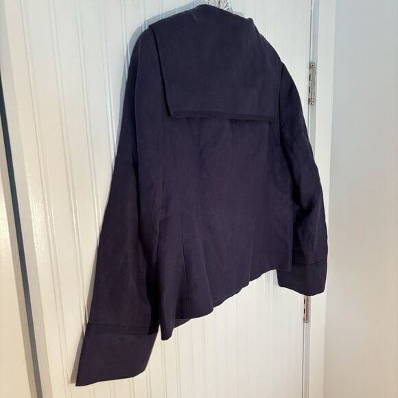 J. Crew Women's Vintage 100% Linen Sailor Style Blazer Jacket - Picture 7 of 11